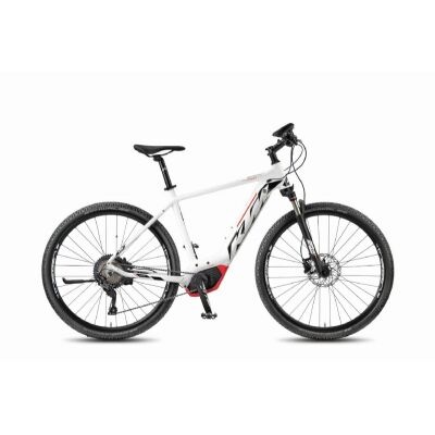 KTM MACINA CROSS 11 CX5 Damen White Matt / Black+Red E-Bike 2018