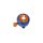 Widek Miffy Kinderglocke blau mit Blumenkleid