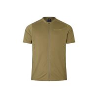 Endura Loop S/S Zipped Jersey Tweed Green