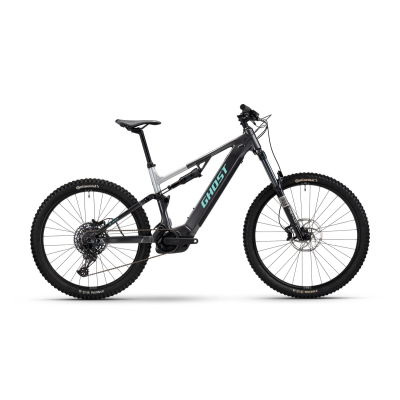 Ghost E-ASX UNIVERSAL 800Wh E-Fully 2025 | blazing black/misty gray - glossy