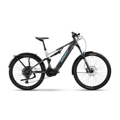 Ghost E-ASX UNIVERSAL EQ 800Wh E-Fully 2025 | blazing black/misty gray - glossy