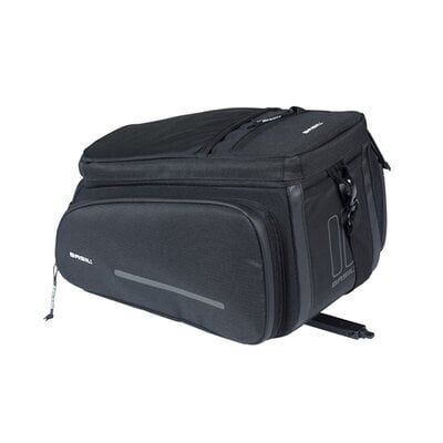 Basil Gepäckträgertasche Move MIK | schwarz | 31x15x30cm | 10-26 ltr