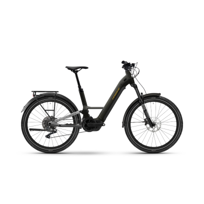Haibike ADVENTR 6 800Wh Tiefeinsteiger E-Fully 2026 | sparkling black/platinum chrome glänzend