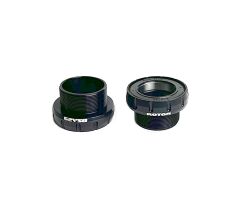 ROTOR BSA29 BB DUB® COMPATIBLE STEEL BLACK Tretlager...