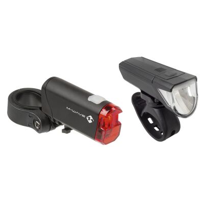 M-WAVE Atlas K51 Batterie-Beleuchtungsset