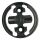 ROTOR HOOK BASE BLACK Ersatzteil
