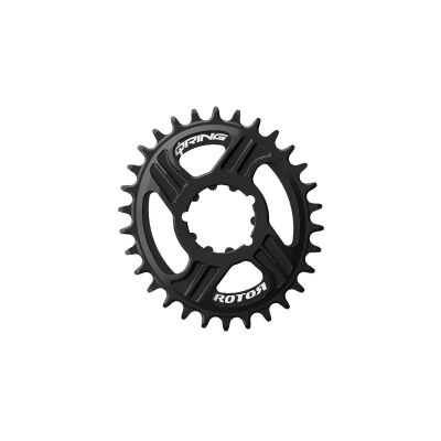 ROTOR Q RINGS DM SRAM® BOOST 3 MM OFFSET 30T BLACK Kettenblatt