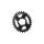 ROTOR Q RINGS DM SRAM® BOOST 3 MM OFFSET 30T BLACK Kettenblatt
