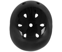 M-WAVE LAUNCH glossy black BMX Helm