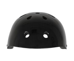 M-WAVE LAUNCH glossy black BMX Helm