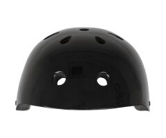 M-WAVE LAUNCH glossy black BMX Helm