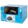 M-WAVE LAUNCH glossy black BMX Helm