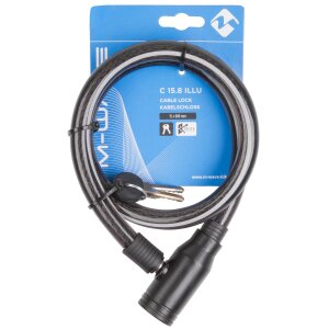 M-WAVE C 15.8 Illu Kabelschloss