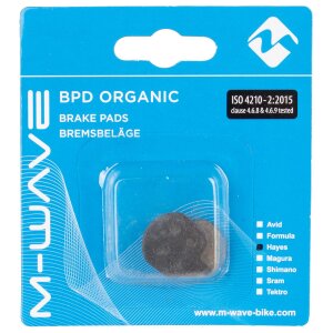 M-WAVE BPD Organic HP1 Bremsbelag für Scheibenbremsen