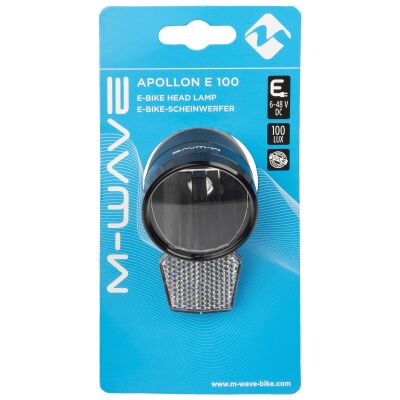 M-WAVE Apollon E 100 E-Bike Frontlicht