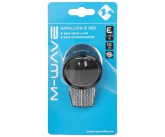 M-WAVE Apollon E 100 E-Bike Frontlicht