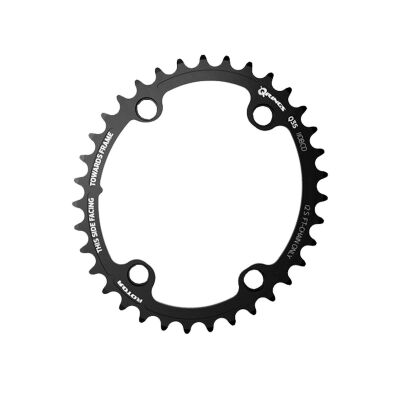 ROTOR Q RINGS AXS BCD110X4 37T(FOR 50) INNER BLACK Kettenblatt