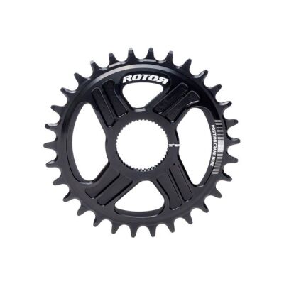 ROTOR ROUND RING DM MTB 38T BLACK (T-Type) Kettenblatt