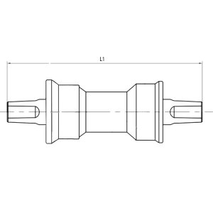 M-WAVE Carousel BB Repair Cotter Reparatur-Tretlager