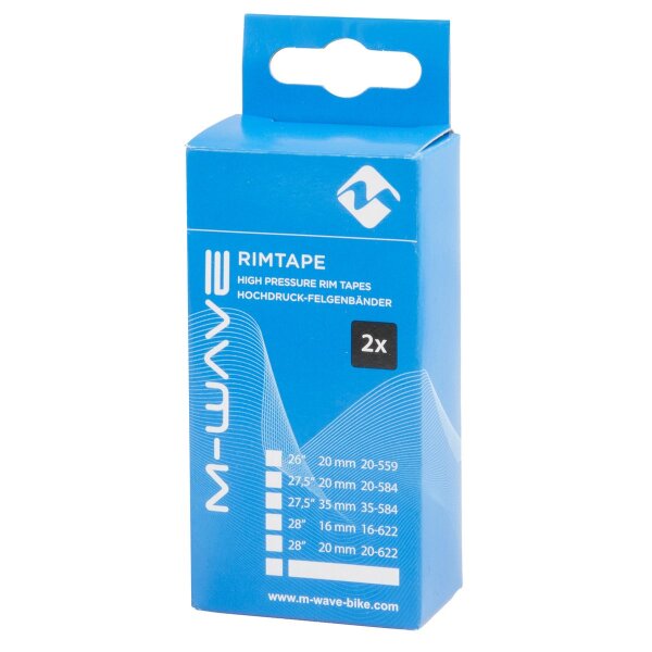 M-WAVE Rimtape 27,5"x20 Hochdruckfelgenband