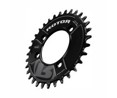 ROTOR ROUND RING BCD76X4 34T BLACK Kettenblatt
