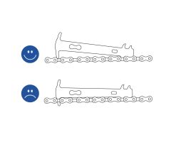 M-WAVE Chain Checker Kettenmesslehre