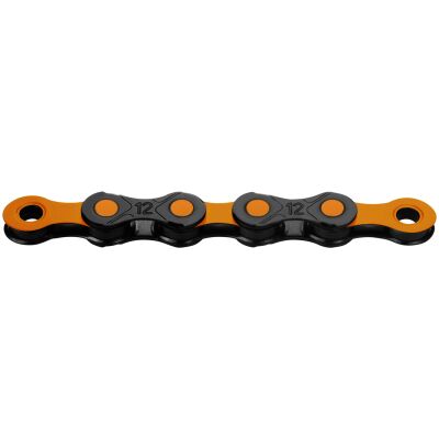 KMC DLC12 waxed Orange Schaltungskette