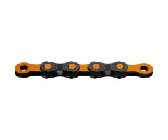 KMC DLC12 waxed Orange Schaltungskette