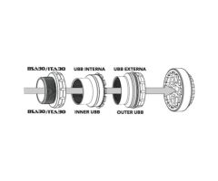 ROTOR PROFESSIONAL BB KIT Innenlager-/Freilaufwerkzeug