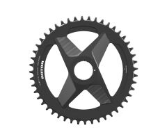 ROTOR ROUND RING 1X DM 40T UNIVERSAL TOOTH BLACK Kettenblatt