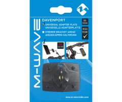 M-WAVE Adapterplatte Davenport Plug Smartphonehalterung