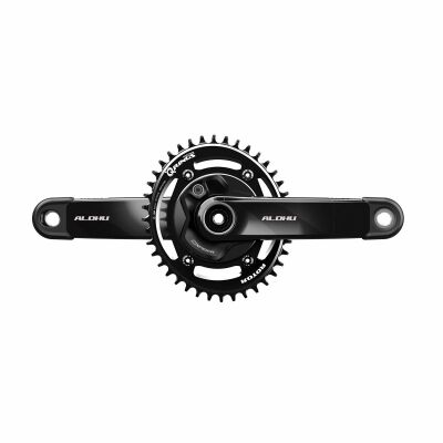 ROTOR ALDHU CARBON GRAVEL Q46/30-11S - 165 MM Kurbelgarnitur 2-fach