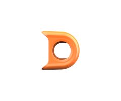 ROTOR KAPIC CARBON BUMPER SET ORANGE Kurbelendschutz
