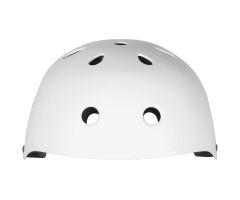 M-WAVE LAUNCH glossy white BMX Helm