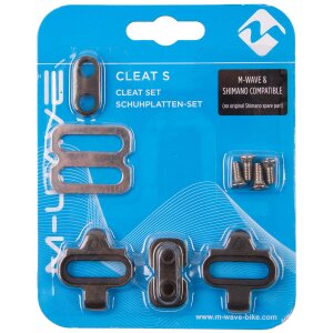 M-WAVE Cleat S Schuhplatten-Set