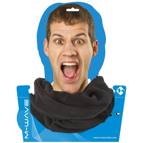 M-WAVE Black Fleece Multifunktionstuch