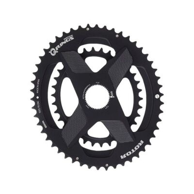 ROTOR Q RINGS DM 52/36T BLACK Kettenblatt