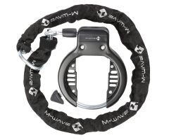 M-WAVE Ringchain Rahmenschloss mit Kette