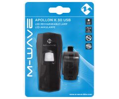 M-WAVE Apollon K 30 USB Akku-Frontlicht