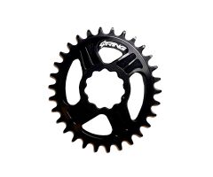 ROTOR Q RINGS DM REX 34T BLACK Kettenblatt