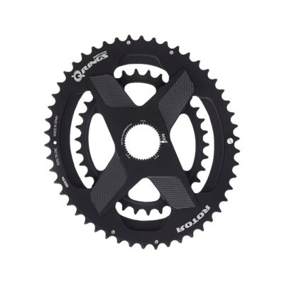 ROTOR Q RINGS DM 50/34T BLACK Kettenblatt