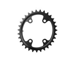 ROTOR Q RINGS GRX BCD80X4 31T(48) INNER BLACK Kettenblatt