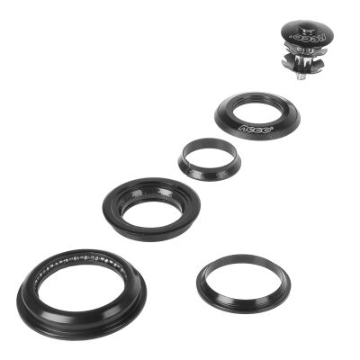 NECO 1 1/8" - 1,5" a semiintergrierter Ahead Steuersatz