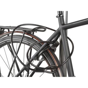 M-WAVE Ringloop Rahmenschloss mit Kabel