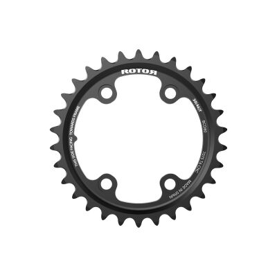 ROTOR ROUND RING GRX BCD80X4 30T(46) INNER BLACK Kettenblatt