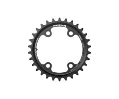 ROTOR ROUND RING GRX BCD80X4 30T(46) INNER BLACK Kettenblatt