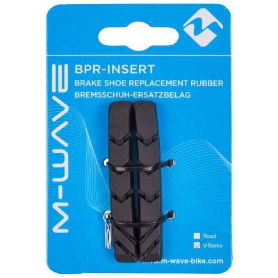 M-WAVE BPR-Insert-VC Bremsschuh-Ersatzbelag