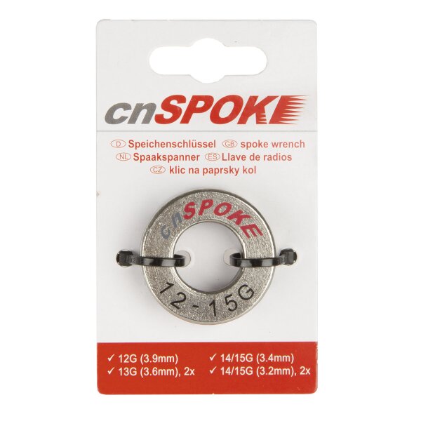 cnSpoke 12-15G Speichenschlüssel