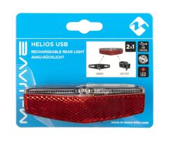 M-WAVE Helios USB Akku-Rücklicht