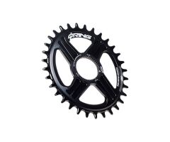 ROTOR Q RINGS DM MTB 38T BLACK (T-Type compatible)...
